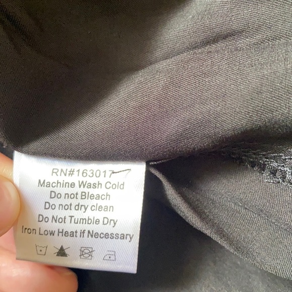 NWOT Princess Polly Black Floreto Mini Dress - Picture 10 of 12